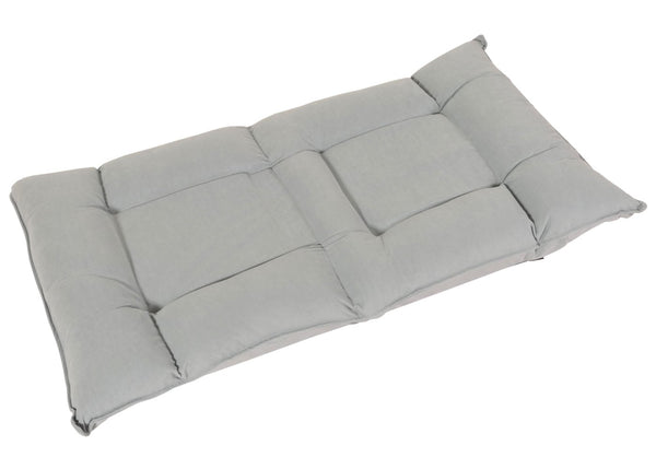 Bodensessel Relaxsessel Bodensofa Klappsessel 6 Positionen Samt hellgrau