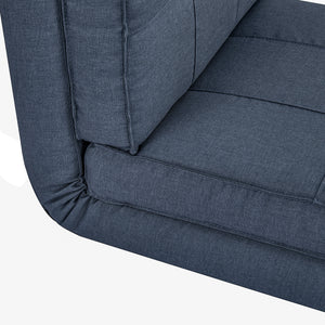 Sessel Sofa Gästebett klappbar 61x73x58cm Dunkelblau