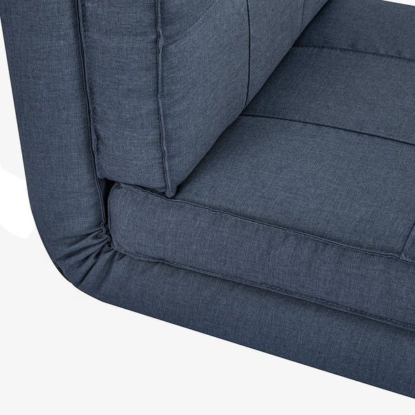 Sessel Sofa Gästebett klappbar 61x73x58cm Dunkelblau