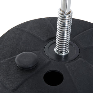Boxset mit höhenverstellbarem Punchingball und Boxhandschuhen