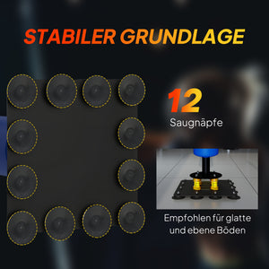 Boxstand mit Speedball und Kickpolster höhenverstellbar