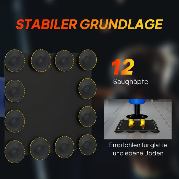 Boxstand mit Speedball und Kickpolster höhenverstellbar