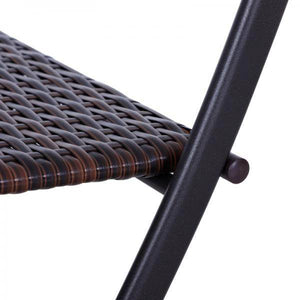 Bistroset Polyrattan 3 tlg. Sitzgarnitur Balkonset