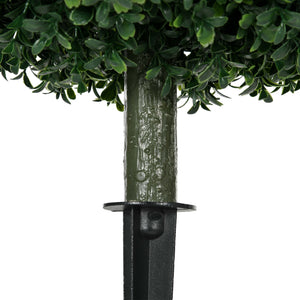 Buchsbaum Kunstpflanze 2er Set wetterfest pflegeleicht 70cm