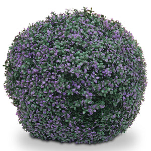 Künstliche Buchsbaumkugel lila Ø55cm Outdoor Dekopflanze
