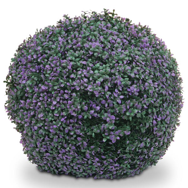 Künstliche Buchsbaumkugel lila Ø55cm Outdoor Dekopflanze