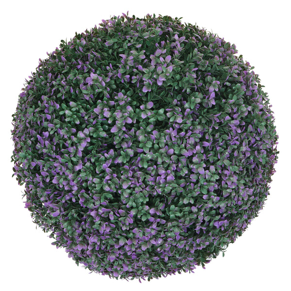 Künstliche Buchsbaumkugel lila Ø55cm Outdoor Dekopflanze