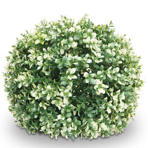 Künstliche Buchsbaumkugel Ø35cm weiss für Outdoor Dekoration