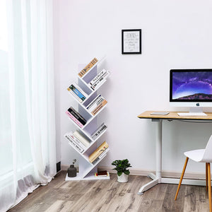 Bücherregal 8-stöckig freistehend