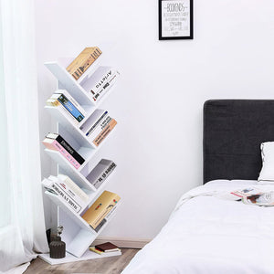 Bücherregal 8-stöckig freistehend