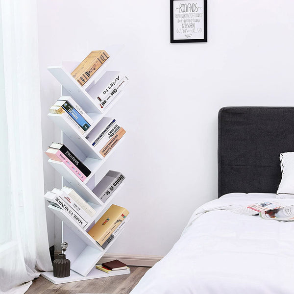 Bücherregal 8-stöckig freistehend
