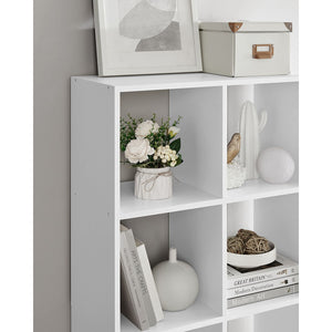 Bücherregal Standregal mit 10 Fächern 161cm
