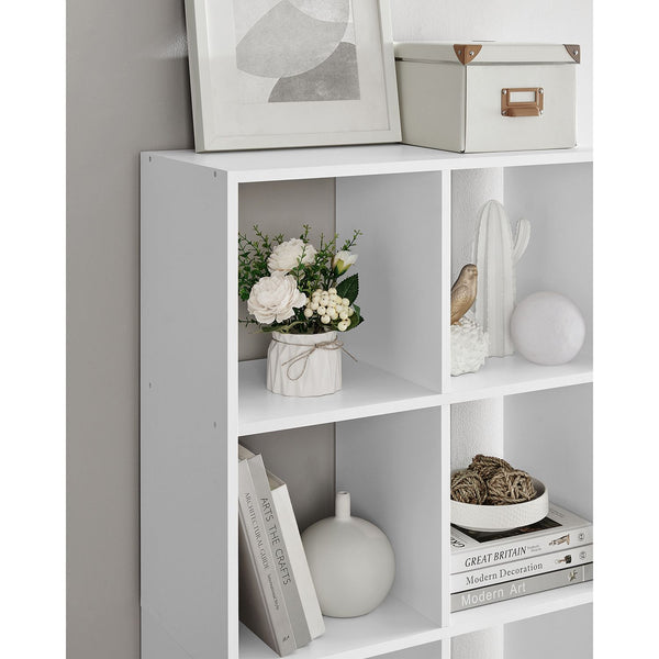 Bücherregal Standregal mit 10 Fächern 161cm