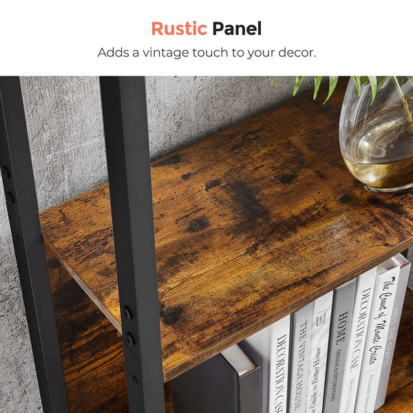 Bücherregal Standregal mit 14 Ablagen IndustrialVIBE