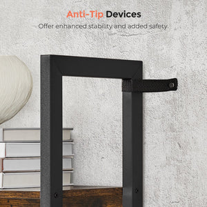 Bücherregal Standregal mit 14 Ablagen IndustrialVIBE