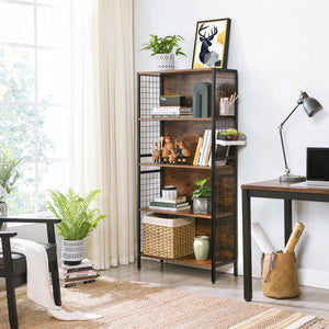 Bücherregal Standregal mit 4 Ablagen
