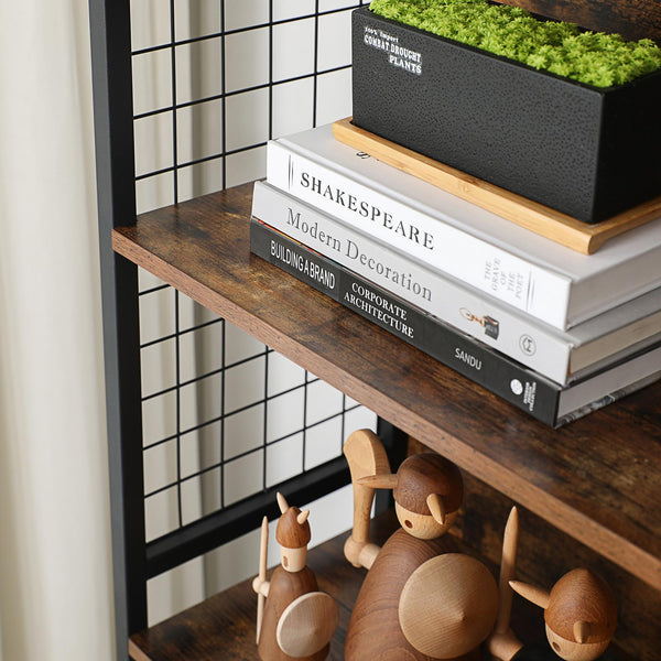 Bücherregal Standregal mit 4 Ablagen