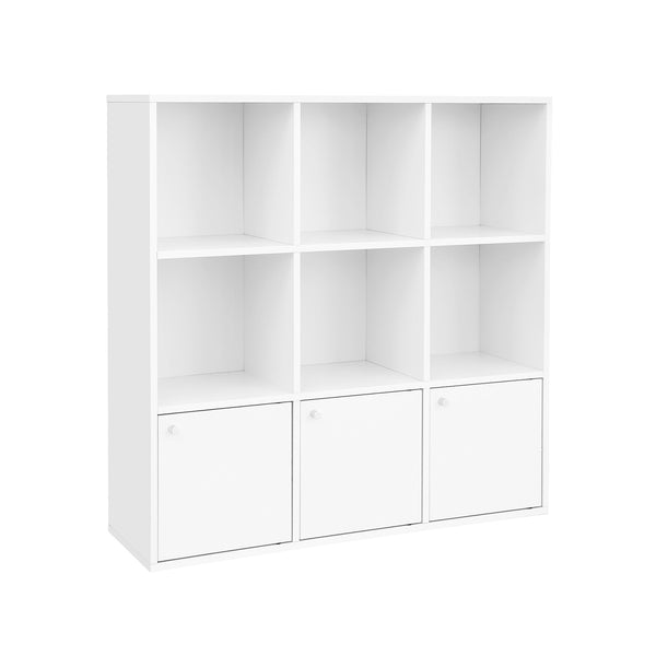 Bücherregal Würfelregal mit 3 Unterschränken