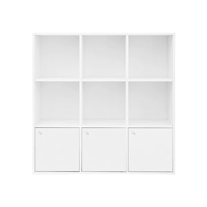 Bücherregal Würfelregal mit 3 Unterschränken
