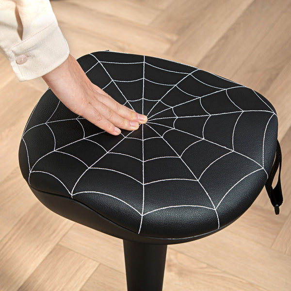 Bürohocker ergonomisch höhenverstellbar schwenkbar schwarz