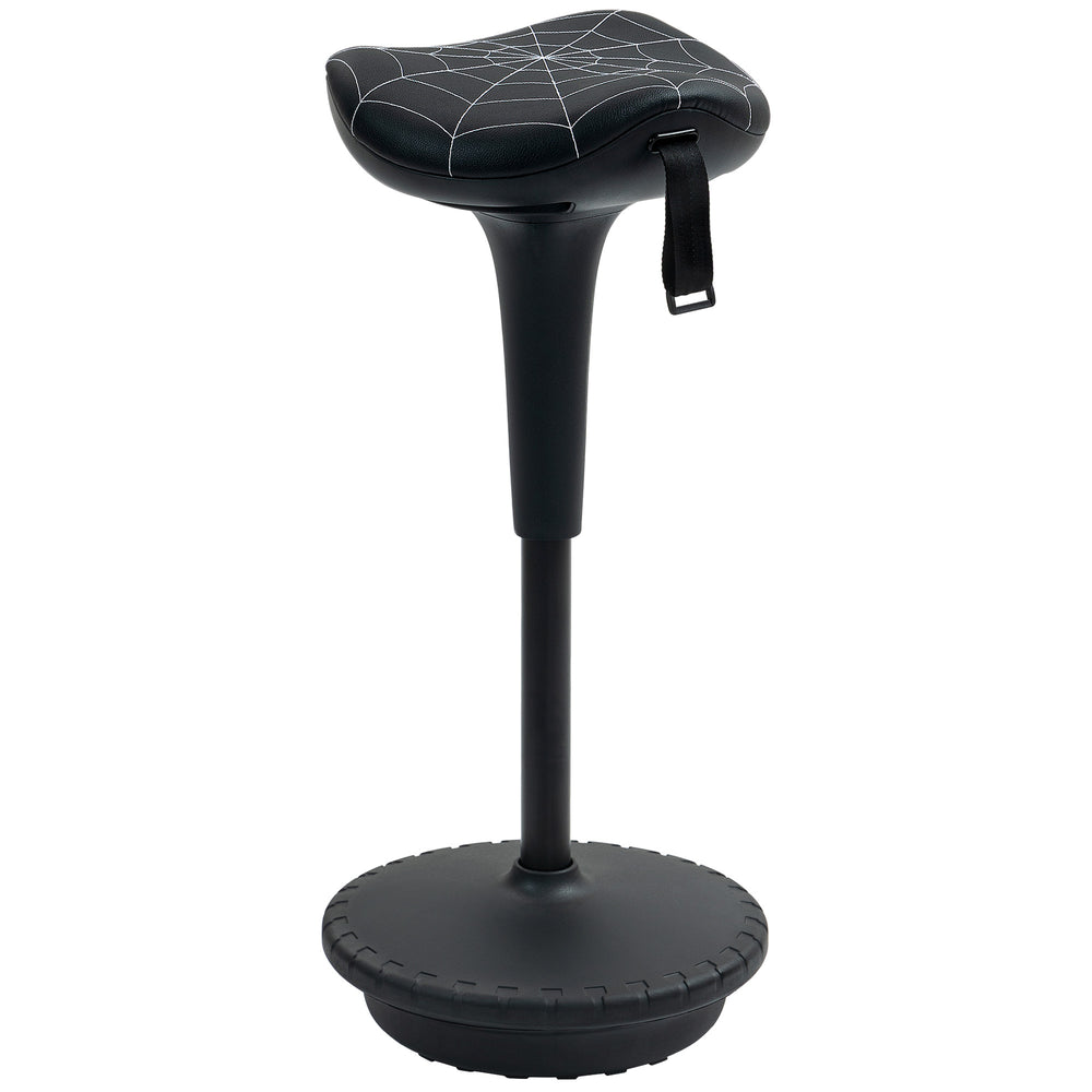 Bürohocker ergonomisch höhenverstellbar schwenkbar schwarz