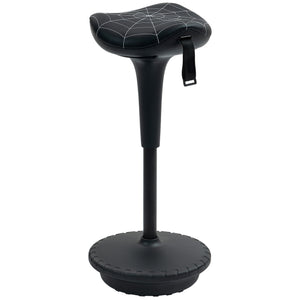 Bürohocker ergonomisch höhenverstellbar schwenkbar schwarz
