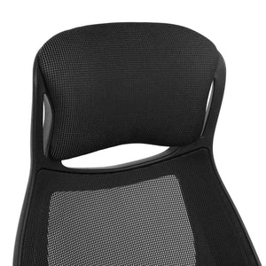 Office chair, executive chair, ergonomic, fabric, black