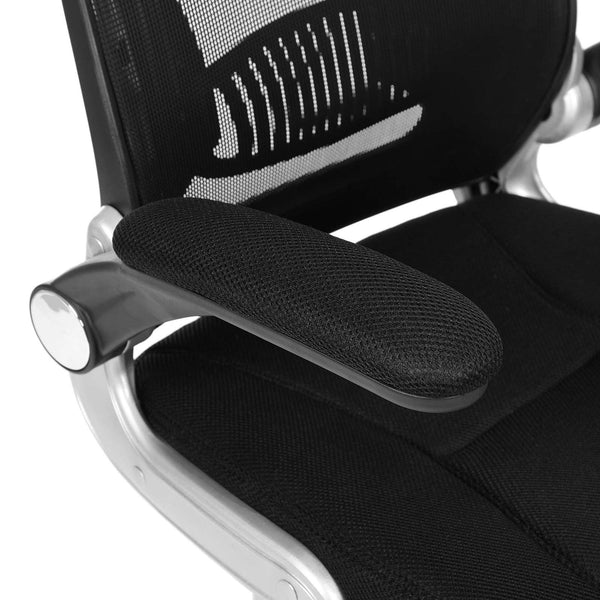 Office chair, executive chair, ergonomic, fabric, black