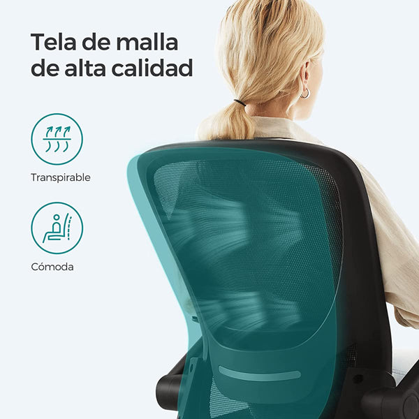 Ergonomic office swivel chair, black