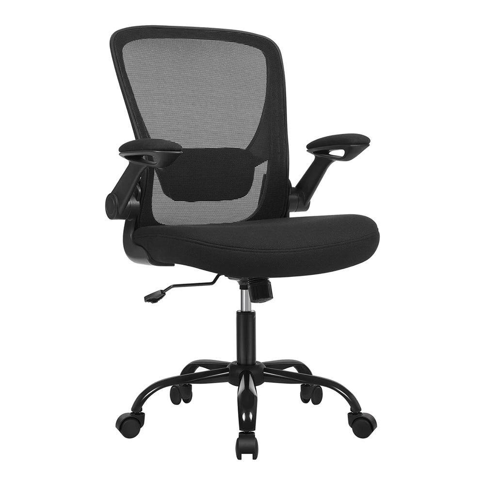Ergonomic office swivel chair, black