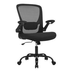 Ergonomic office swivel chair, black