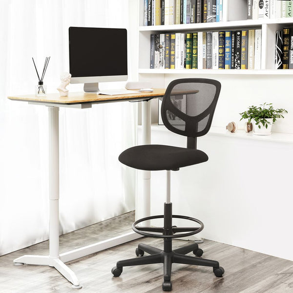 Office chair, swivel chair for standing desk, height adjustable