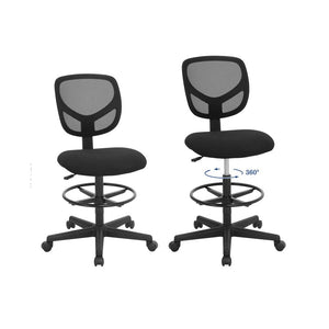 Office chair, swivel chair for standing desk, height adjustable