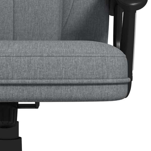Bürostuhl höhenverstellbar ergonomisch mit Wippfunktion Grau