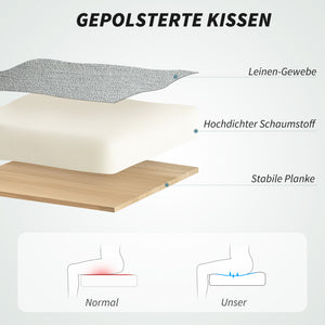 Bürostuhl ergonomisch höhenverstellbar mit Kippfunktion grau