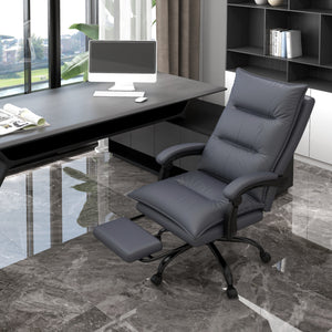 Bürostuhl ergonomisch belastbar mit Massage Heizung und Fussstütze