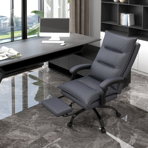 Bürostuhl ergonomisch belastbar mit Massage Heizung und Fussstütze