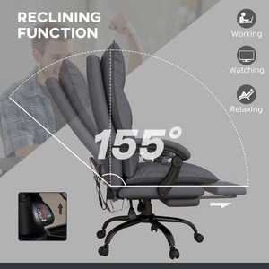 Bürostuhl ergonomisch belastbar mit Massage Heizung und Fussstütze
