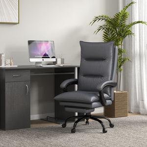 Bürostuhl ergonomisch belastbar mit Massage Heizung und Fussstütze
