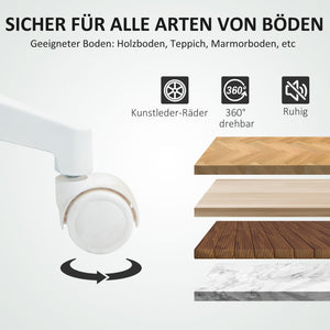 Bürostuhl ergonomisch drehbar mit Netzrücken grau