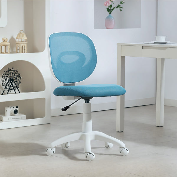 Bürostuhl Schreibtischstuhl ergonomisch höhenverstellbar blau