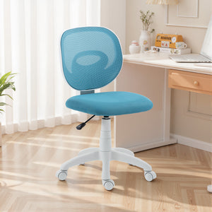 Bürostuhl Schreibtischstuhl ergonomisch höhenverstellbar blau
