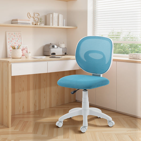 Bürostuhl Schreibtischstuhl ergonomisch höhenverstellbar blau