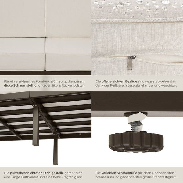 Garten-Loungeset Comosa