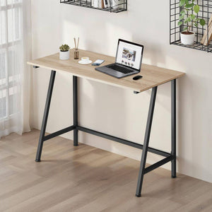 Schreibtisch Newton Industrial Holz hell, Eiche Sonoma