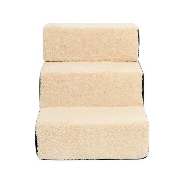 Haustiertreppe | Einstiegshilfe | 54 x 40 x 39cm | Beige
