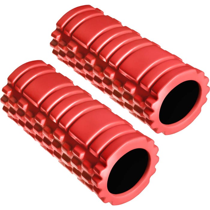 Rullo per fascia rosso set da 2 pezzi