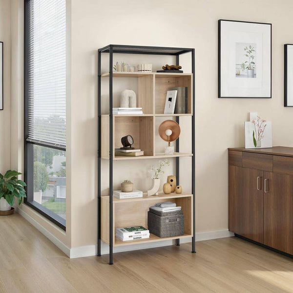 Regal Hastings Industrial Holz hell, Eiche Sonoma