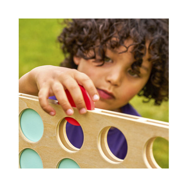 TP TOYS Gioco Match 4 gigante in legno FSC