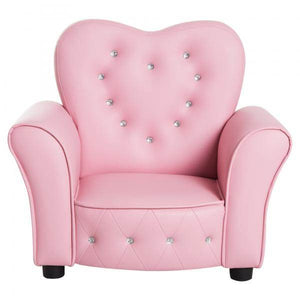 Kindersofa Kindersessel herzförmig Prinzessin Minisofa Kinderzimmer